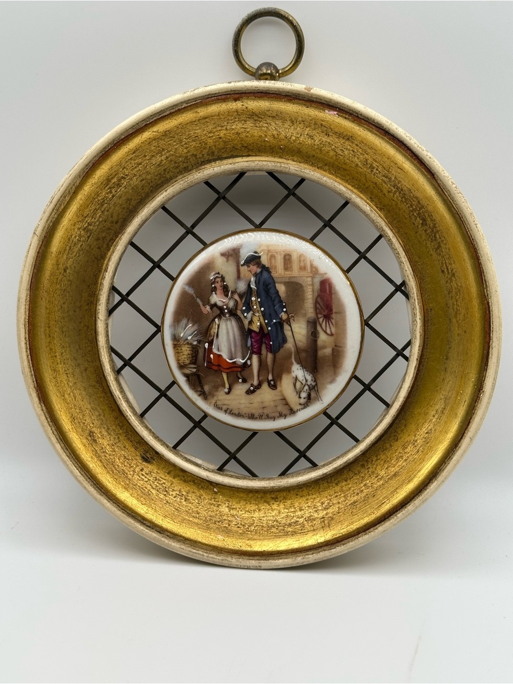 Sungott Art Studios Victorian Porcelain Cameo Wall Art Cries Of London
